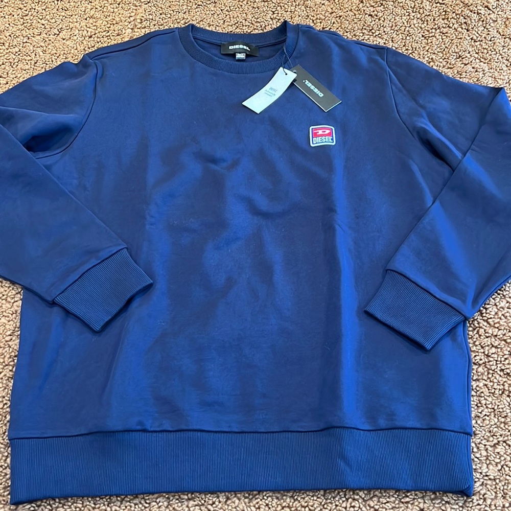 🇺🇸 Mens NWT DIESEL Sweatshirt / Hoodie $128 🇺🇸